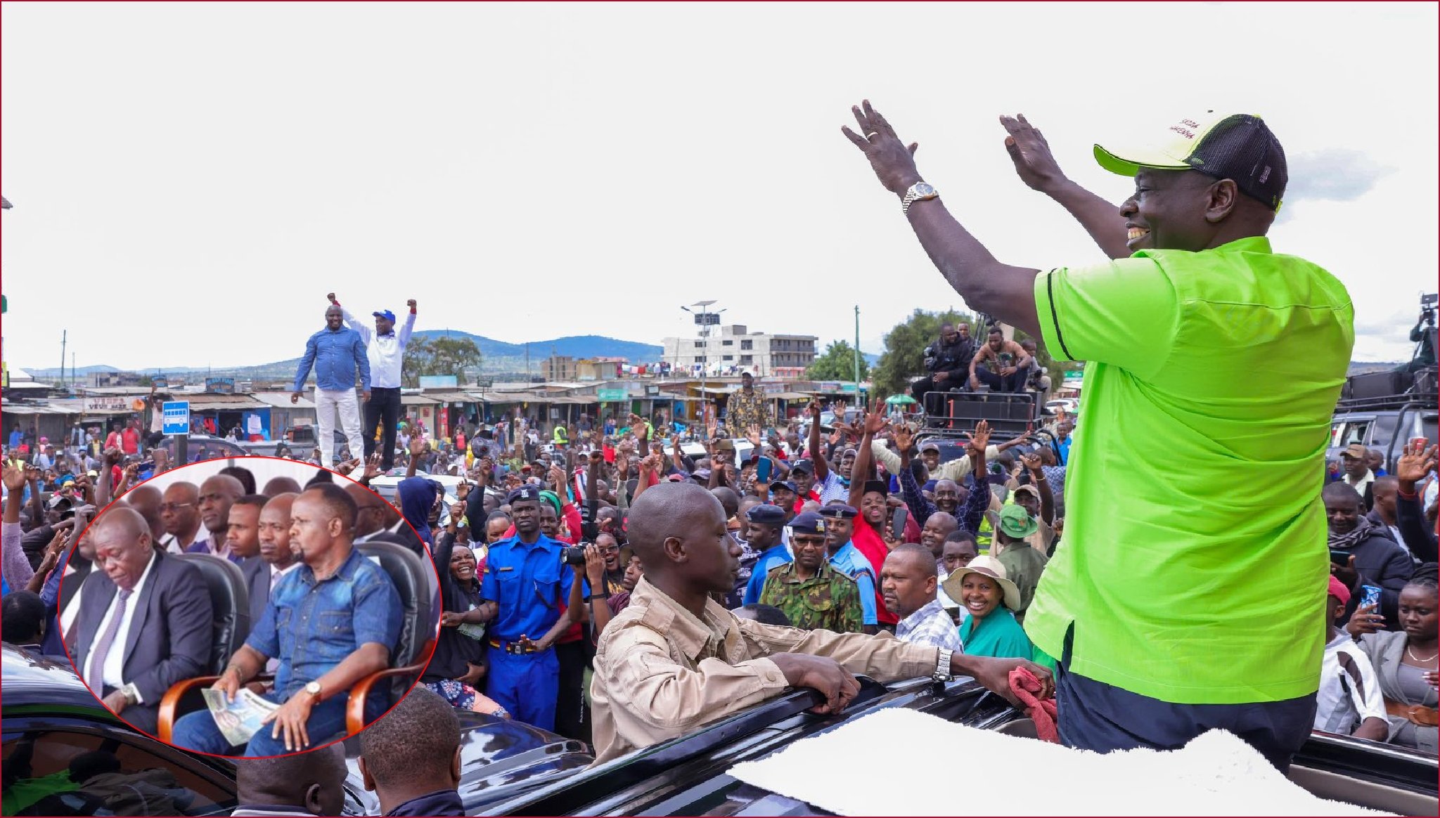 Trans Nzoia governor George Natembeya has not been attending the political rallies organised by former deputy president Rigathi Gachagua.